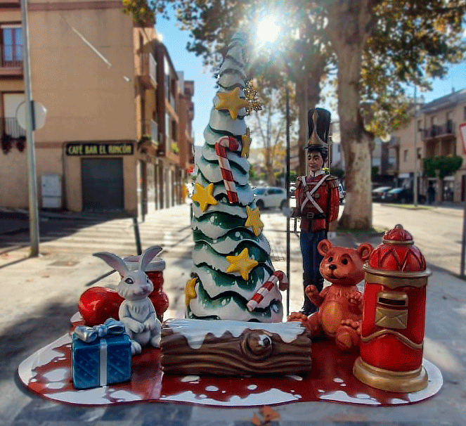 Árbol de navidad de poliespan Árbol de navidad de poliespan
