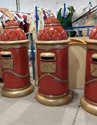 Buzones para los reyes magos y papá noel