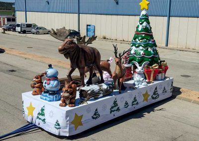 Carroza Paisaje Navideño