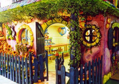 Decoración temática de parques infantiles