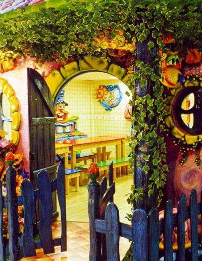 Decoración temática de parques infantiles