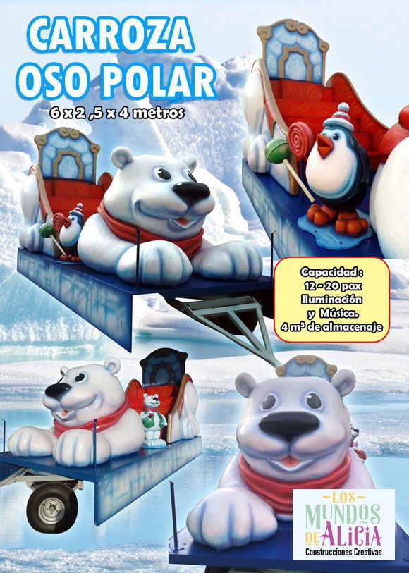 Ficha explicativa carroza oso polar