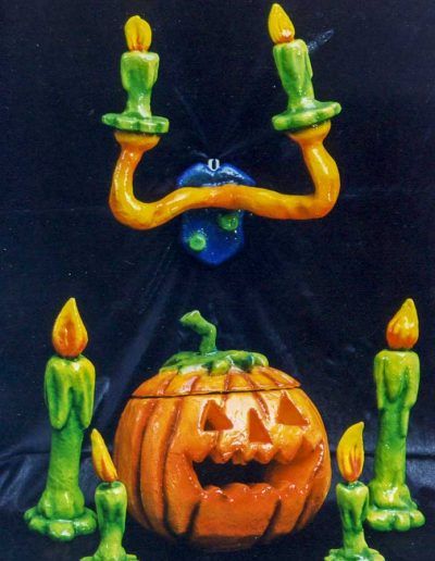 Figuras de porexpan para Halloween