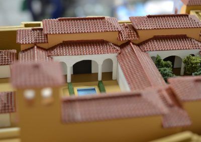 Maqueta de La Alcazaba de Málaga