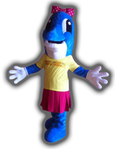 Mascota publicitaria para Centro Infantil Los Delfines