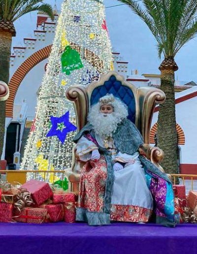 Tronos para Reyes Magos de porexpan Málaga