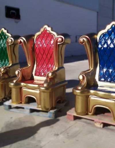 Tronos para los Reyes Magos