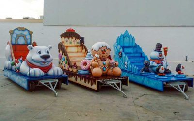 Fabricación y venta de carrozas para Reyes Magos