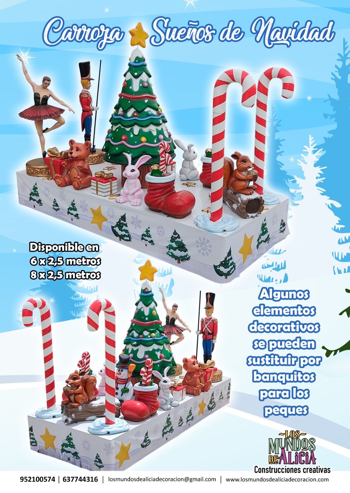 Ficha explicativa carroza Sueños de Navidad