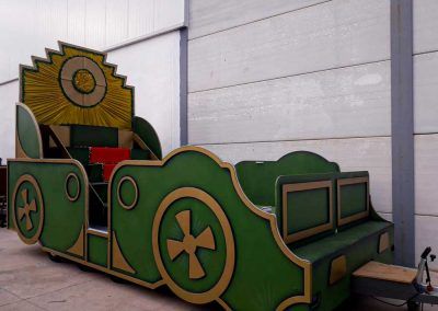 Carrozas para la cabalgata de Reyes Magos