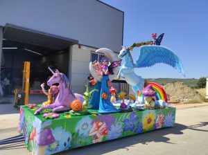 Construcción de carrozas de fantasía