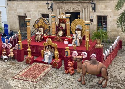 Decoración navideña en El Puerto de Santa María