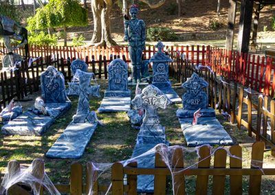 Decoración temática de Halloween