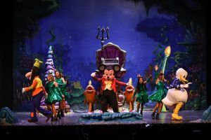 Escenografía de la sirenita para la gala solidaria de Palma Palmilla