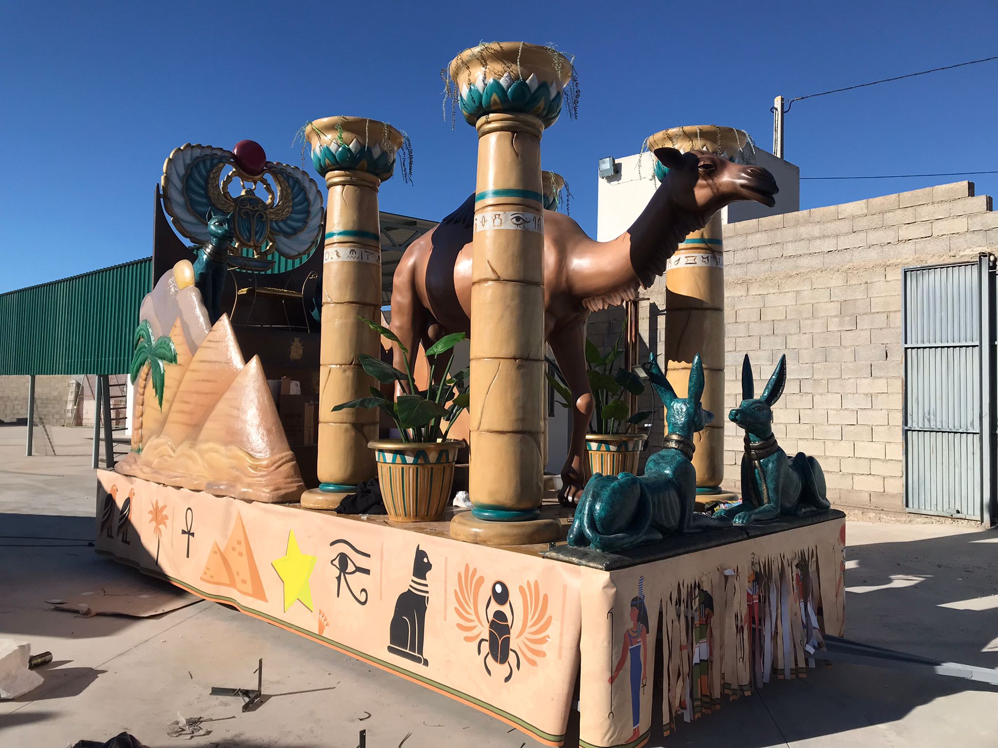 Carroza Egipto para Berja Carroza Egipto para Berja