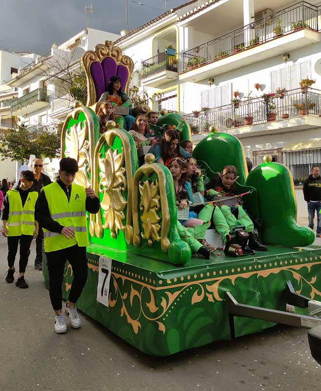 Carroza para pajes reales de los reyes magos Carroza para pajes reales de los reyes magos