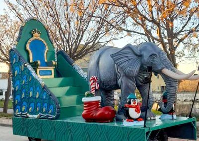 Carrozas para los Reyes Magos de Lora de Estepa